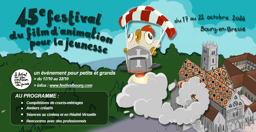 Festival du Film d’Animation à Bourg-en-Bresse : le RDV magique des vacances !