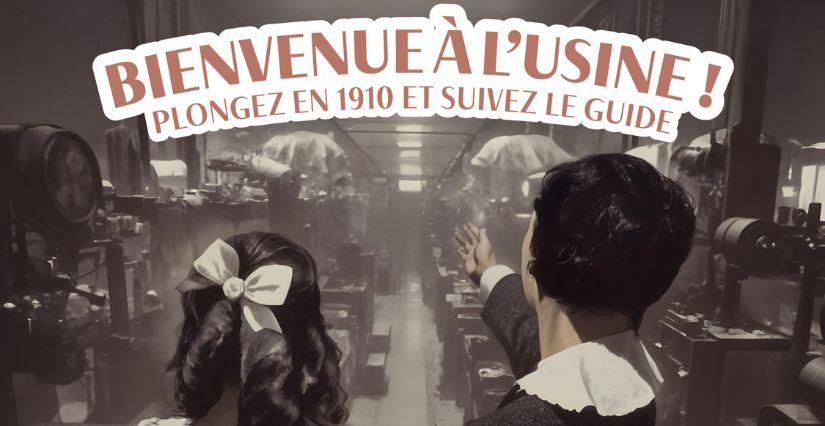 « Bienvenue à l’usine ! » visite théâtralisée en famille au Musée des Soieries Bonnet – Cerdon Vallée de l’Ain