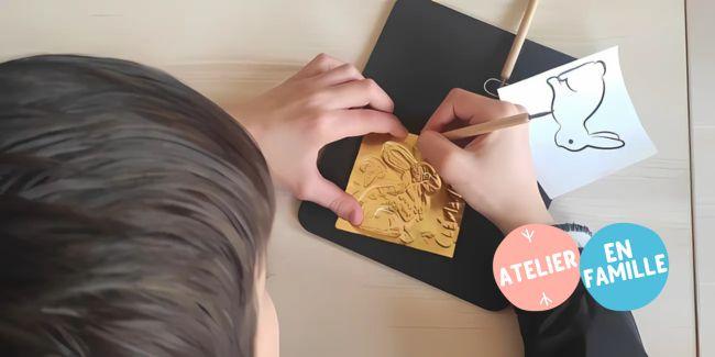 Atelier famille « Amulette en métal repoussé » à la Cuivrerie de Cerdon