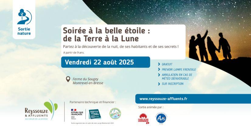 Soirée à la belle étoile en famille avec Reyssouze & Affluents – Montrevel-en-Bresse
