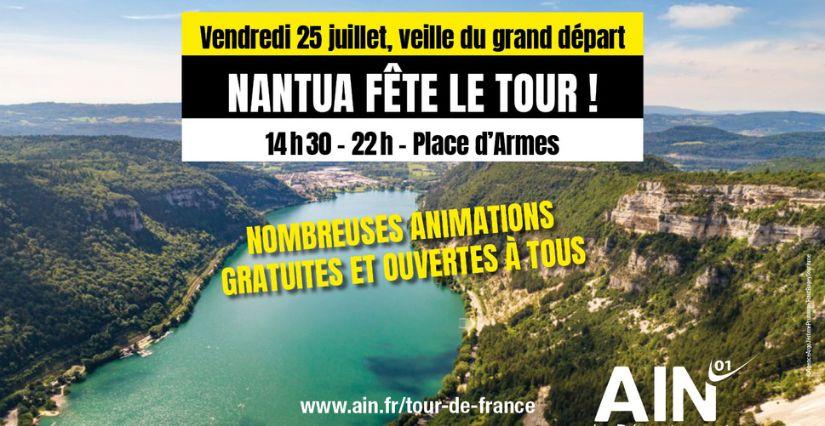 Tour de France 2025 à Nantua : 5 jours d’animations gratuites pour les familles