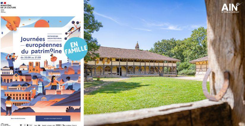 Journées du patrimoine 2025 en famille au Domaine des Saveurs, près de Bourg-en-Bresse