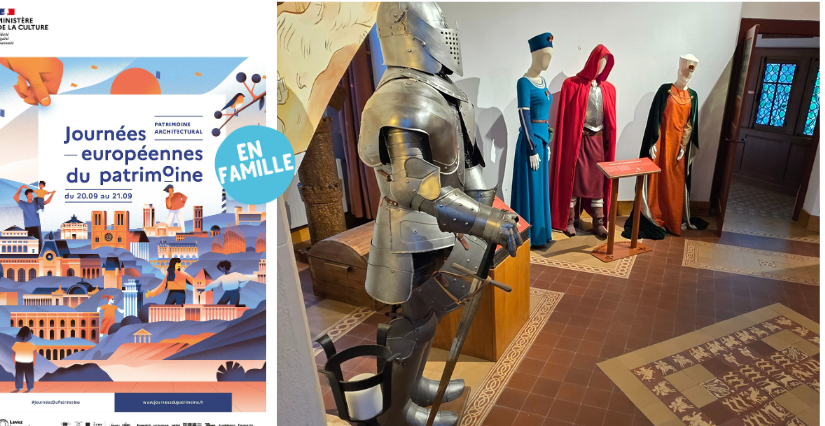 Journées du Patrimoine 2025 : Ateliers et animations familiales au Château de Treffort , Revermont