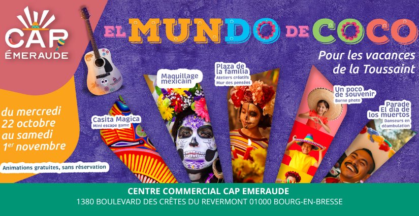 El mundo de Coco : Halloween 2025 à Cap Émeraude, Bourg-en-Bresse