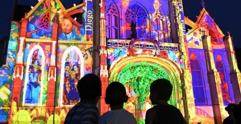 "Couleurs d'Amour" spectacle de lumières gratuit au Monastère de Brou - Bourg-en-Bresse