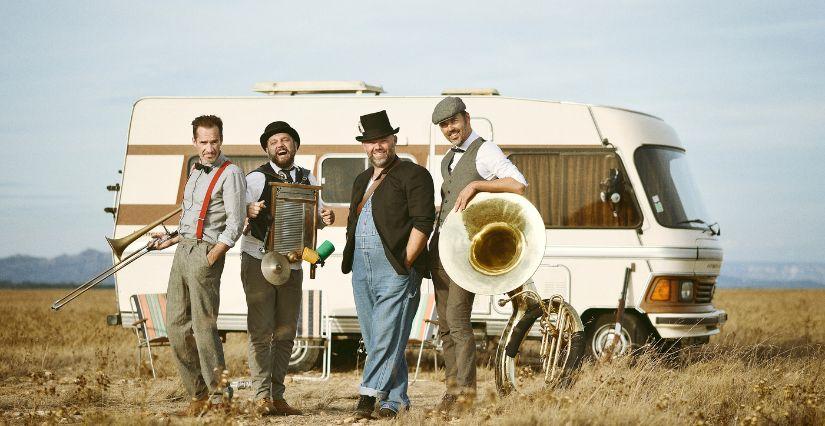 Cuivres en Dombes 2026 : concert gratuit jazz et swing "The Yellbows" en famille - à Frans