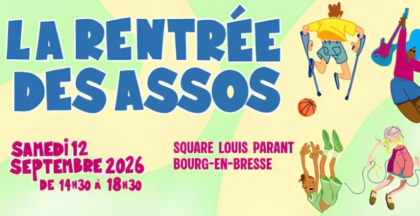 Forum des associations à Bourg-en-Bresse : La Rentrée des Assos 2026