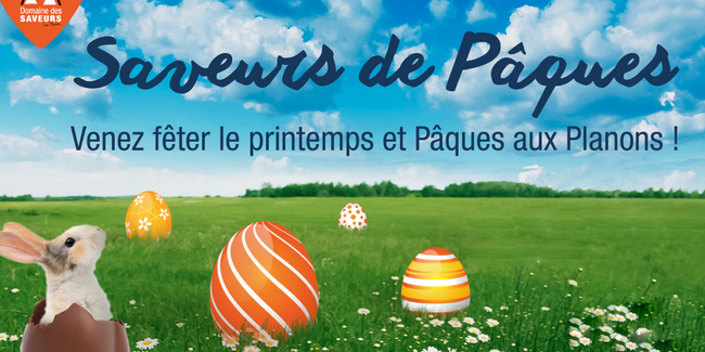 Chasse aux oeufs de Pâques et animations au Domaine des Saveurs-Les Planons, près de Bourg-en-Bresse