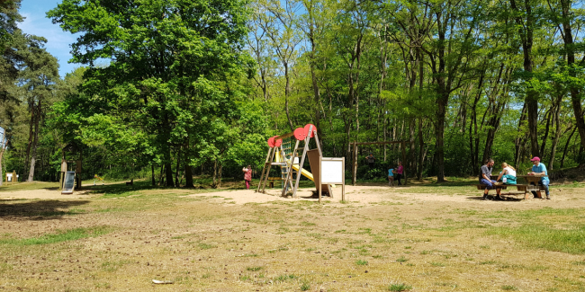 Aire de pique-nique pour les familles aux Dunes de Sermoyer 