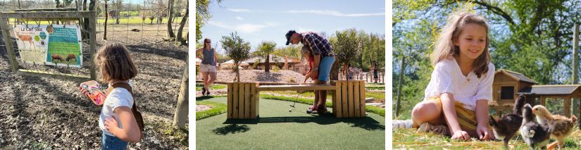 domaine de la dombes, parc de loisirs plein-air, accrobranche, ferme découverte en famille - ain - bourg-en-bresse- lyon