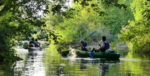 Sortie canoë avec la Maison de l'Eau et de la Nature