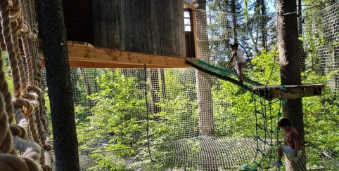 Parc Aventure du Bugey Accrobranche familial, Plateau d'Hauteville