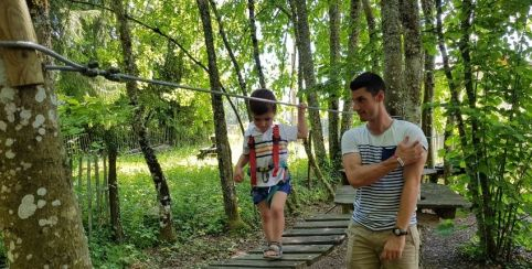 Vacances d'été : Venez vous défouler avec les enfants à la montagne au Parc aventure du Bugey, Hauteville