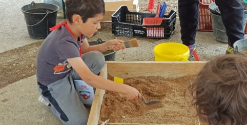 Atelier archéologie pour les enfants au musée 