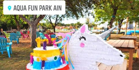 Aqua Fun Park 01 : anniversaire enfant en plein-air, à 10 min de Bourg-en-Bresse