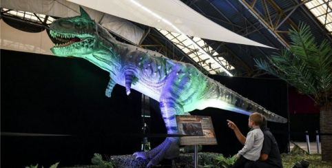 Le Monde des Dinosaures, exposition de dinosaures animés, sortie en famille  à Bordeaux