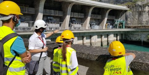Visites guidées du barrage centrale CNR de Génissiat près de Valserhône
