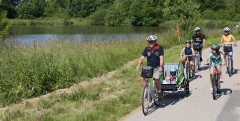 Balade facile à vélo en Dombes