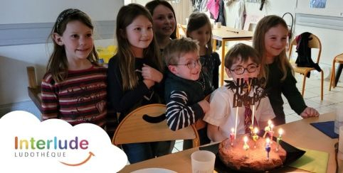 Anniversaire enfant à la ludothèque Interlude de Meximieux 