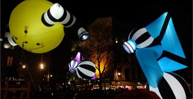 Fête des lumières à Bourg-en-Bresse