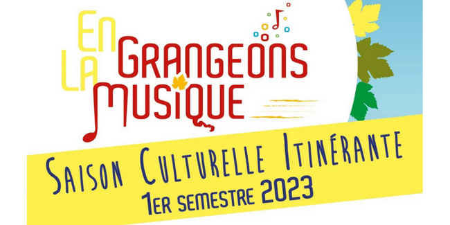 En Grangeons la Musique : la saison culturelle itinérante de l'Ain dans le Sud-Bugey et Nord-Isère