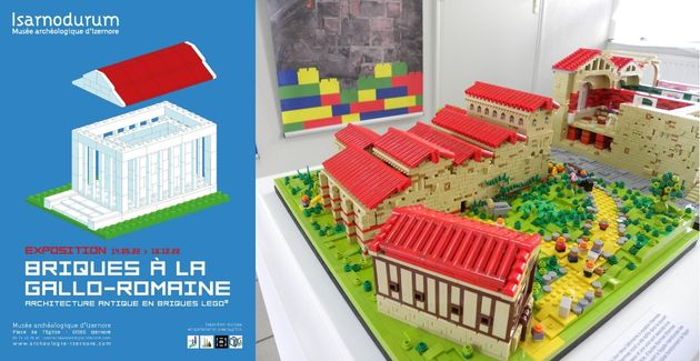 Exposition Lego® à voir au musée archéologique d'Izernore, près d'Oyonnax