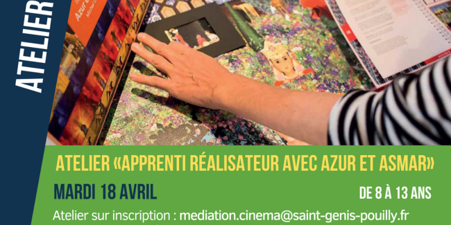 Atelier enfant apprenti réalisateur au Bordeau Saint-Genis-Pouilly