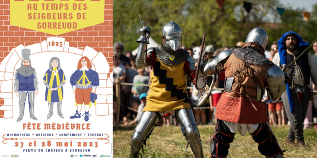 Grande fête médiévale de Gorrevod, près de Pont-de-Vaux