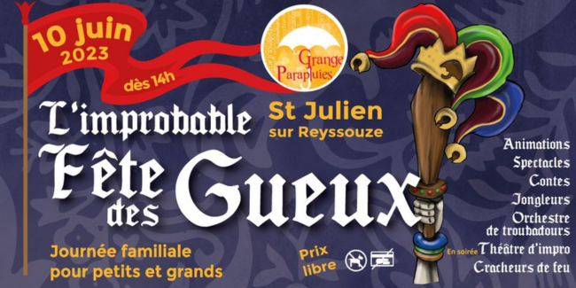 Improbable Fête des Gueux : fête médiévale, près de Montrevel-en-Bresse