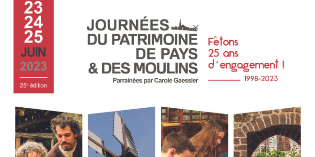 Journées du Patrimoine de Pays et des Moulins dans l'Ain