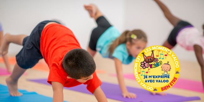 Atelier yoga pour enfant, Centre Commercial Val Thoiry, pays de Gex