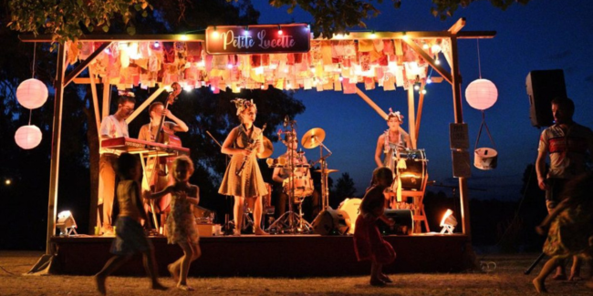 Festival En Grangeons la Musique : spectacle guinguette, dans le Sud Bugey