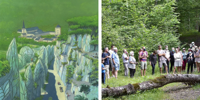 Balades thématiques "Futur Végétal" à faire en famille à l'Abbaye d'Ambronay