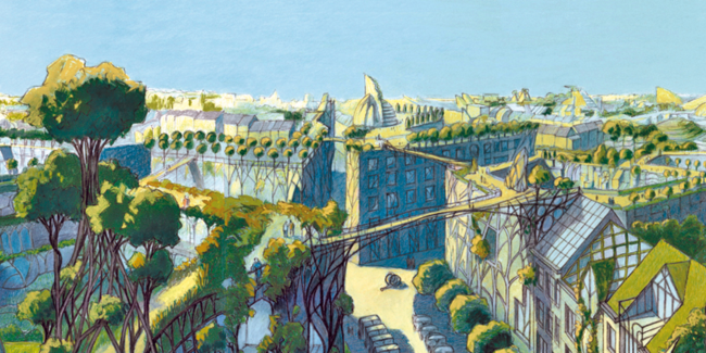 Exposition "Futur Végétal" pendant l'été à l'Abbaye d'Ambronay