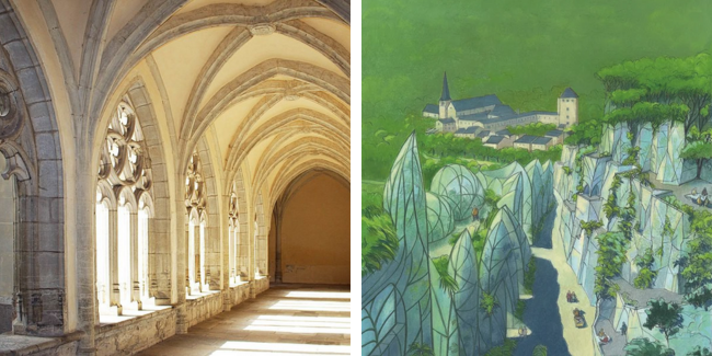 Visite guidée de l'Abbaye d'Ambonay + expo "Futur Végétal" en famille