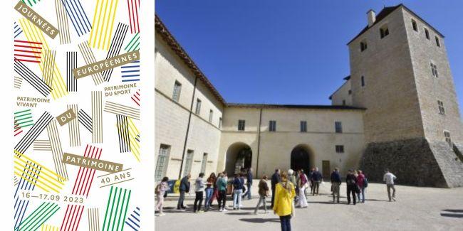 Journées du Patrimoine 2023 : spectacle et visites originales à l'abbaye d'Ambronay