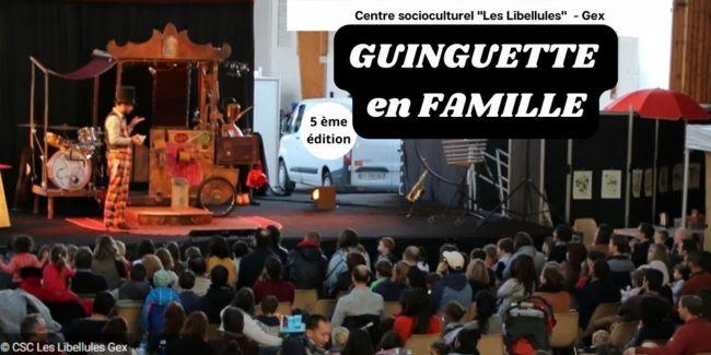 « Guinguette en famille » week-end récréatif et familial à Gex avec le CSC Les Libellules 