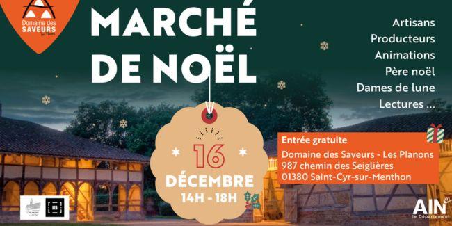 Marché de Noël à la ferme des Planons, Domaine des Saveurs, près de Bourg-en-Bresse