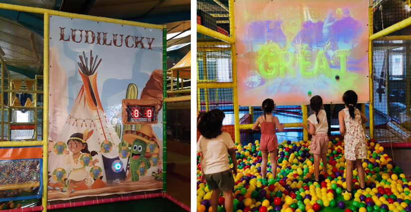 LudiLucky, ambiance western au parc de jeux pour enfants, près de Bourg-en-Bresse