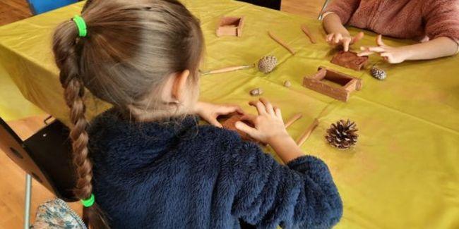"Archi crue", atelier modelage d'argile parent-enfant, Domaine des Saveurs - Les Planons, Bourg-en-Bresse