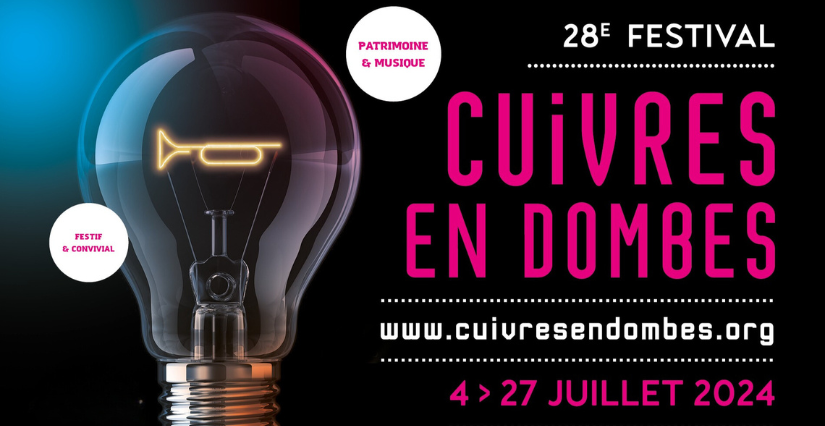 28ᵉ édition du Festival Cuivres en Dombes !
