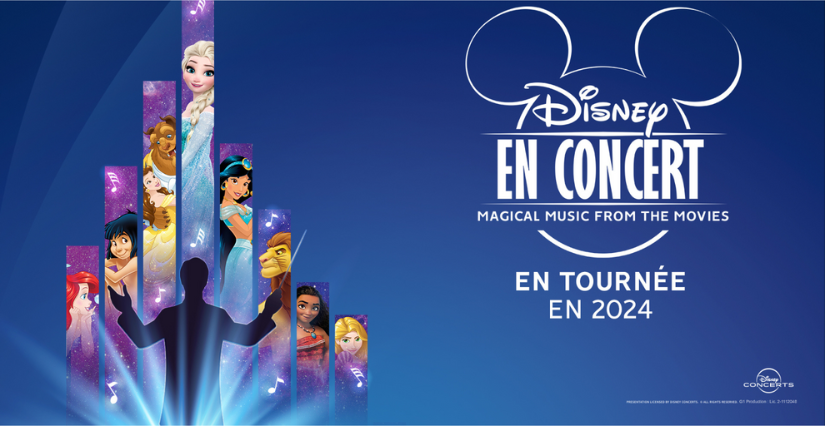 Spectacle familial Disney en concert à l'Arena de Genève