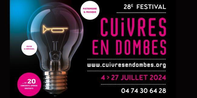 Festival Cuivres en Dombes, concerts en plein-air pour toute la famille dans la Dombes