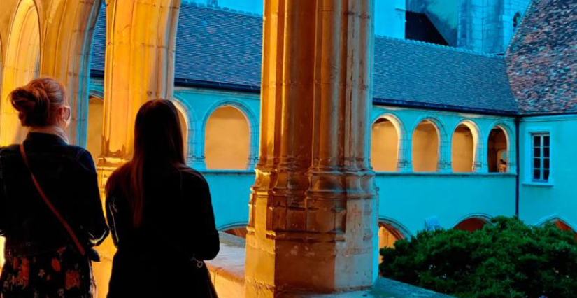 Visite nocturne en famille du monastère royal de Brou à Bourg-en-Bresse
