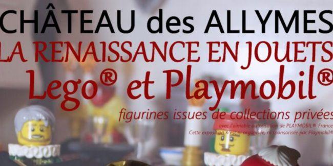 RenÉssance, la nouvelle exposition Lego et Playmobil à voir en famille au château des Allymes, près d'Ambérieu-en-Bugey