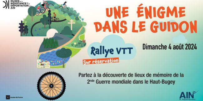 Une énigme dans le guidon : rallye vélo en famille avec le musée de la Résistance de Nantua