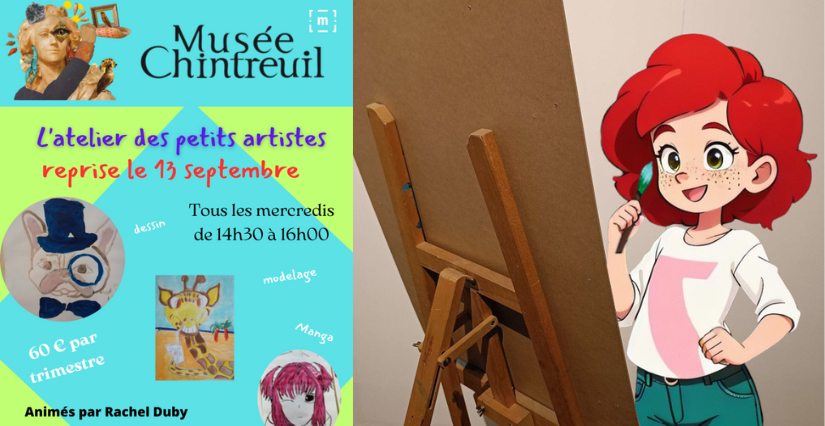 L'Atelier des petits artistes : les inscriptions sont ouvertes au musée Chintreuil de Pont-de-Vaux