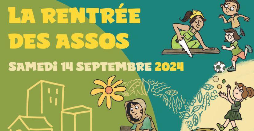 « La Rentrée des Assos » forum des associations en famille à Bourg-en-Bresse