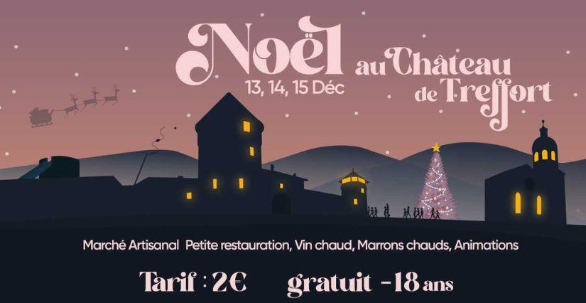 Marché de Noël en famille au Château de Treffort