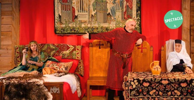 Soirées théâtre en plein air en famille au Château de Treffort, près de Bourg-en-Bresse